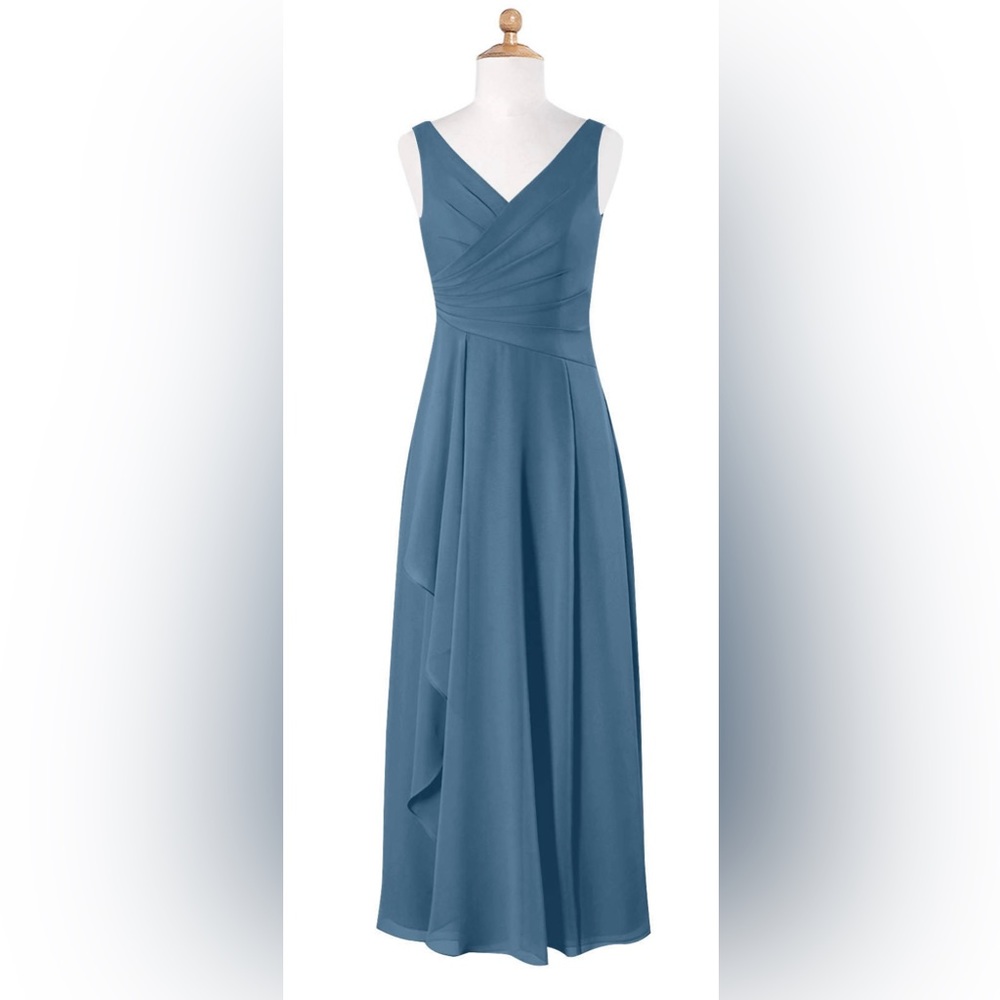 ⭐️NWT Azazi Kori style chiffon color twilight long dress for wedding prom formal